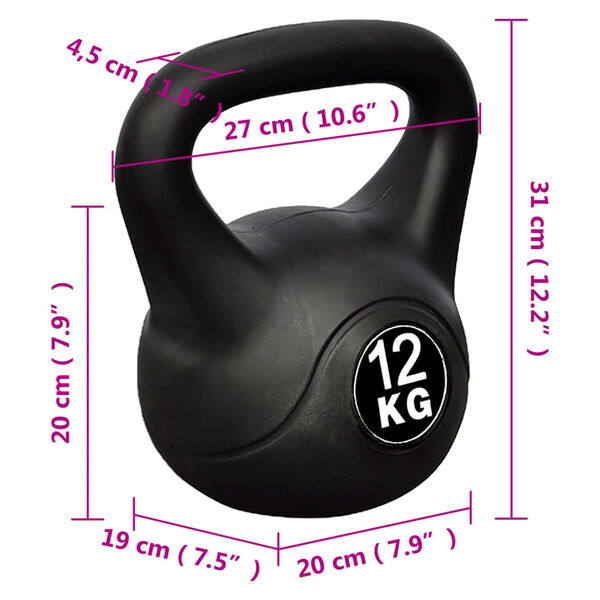 vidaXL Girja 12 kg