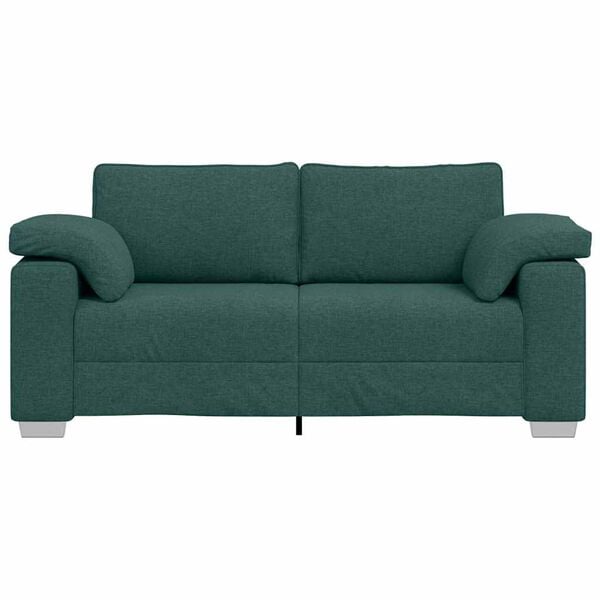 vidaXL Sofa Tamnozelena 180 x 77 x 82 cm tkanina
