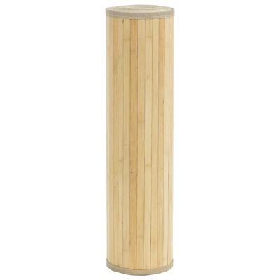 vidaXL Tepih pravokutni svijetli prirodni 70 x 200 cm od bambusa