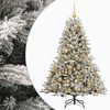 vidaXL Umjetno božićno drvce s kuglicom 120 cm 150 LED lampica