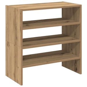 vidaXL Stalci za cipele 2 kom Artisan hrast koji se mogu složiti