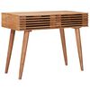 vidaXL Ručna izrada stola Tamnije smeđi teak 100 x 48 x 76 cm