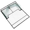 vidaXL Kavez za ptice Zelena 50 x 60 x 1,9 cm Polietilen