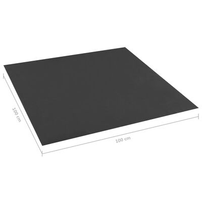 vidaXL Podloga za pješčanik crna 100 x 100 cm