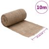 vidaXL Rola jute 0,25x10 m 100 % juta 200 g/m&sup2;