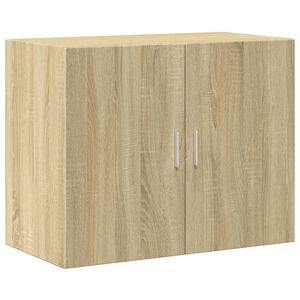 vidaXL Zidni ormarić boje hrasta 80x42,5x64 cm konstruirano drvo