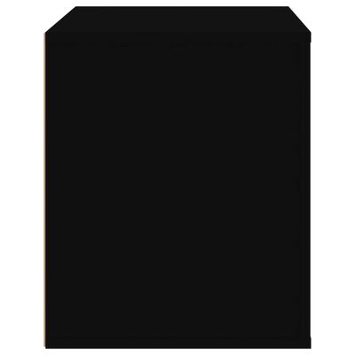 vidaXL Noćni ormarić crni 50 x 39 x 47 cm