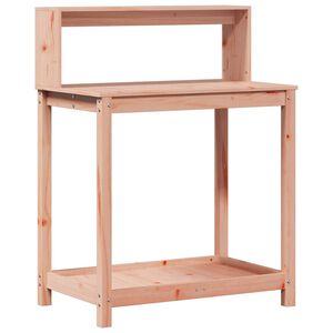 vidaXL Stol za sadnju s policama 82,5x50x109,5 cm od masivne duglazije