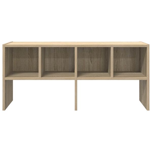 vidaXL Stalak za cipele složiv sonoma hrast 89,5x30x40 cm