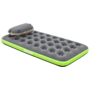 Bestway Zračni madrac Siva i Zelena 188 x 99 x 22 cm PVC