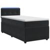 vidaXL Boxspring krevet s madracem Crna 80 x 200 cm Bar&scaron;un