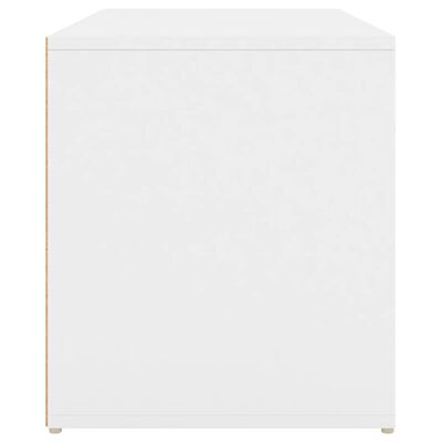vidaXL Klupa za hodnik 80 x 40 x 45 cm bijela od iverice