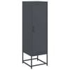 vidaXL Visoka komoda antracit 36x39x123 cm čelična