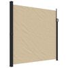 vidaXL Bočna tenda na uvlačenje bež 200x600 cm