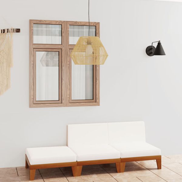 vidaXL 3-dijelna vrtna garnitura s jastucima masivno bagremovo drvo