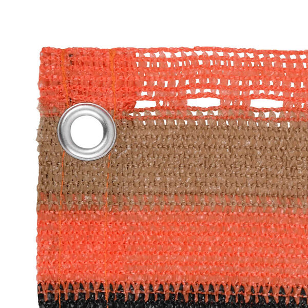 vidaXL Balkonski zastor vi&scaron;ebojni 90 x 500 cm HDPE