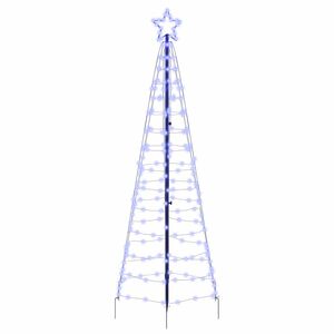 vidaXL LED Božićno drvce s zemljanim klinovima EKENAS 250 cm