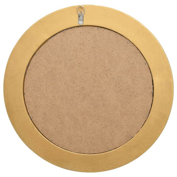 vidaXL Zidno ogledalo u baroknom stilu 50 cm zlatno