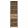 vidaXL Highboard Umjetnički hrast 50 x 42,5 x 185 cm Konstruirano drvo