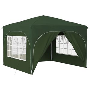 vidaXL Rastezljivi &scaron;ator za zabave 290 x 290 x 245 cm Zelena