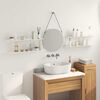 vidaXL Lebdeća polica Zidne 4 pcs Bijeli 80 x 18 x 2,5 cm Čelik