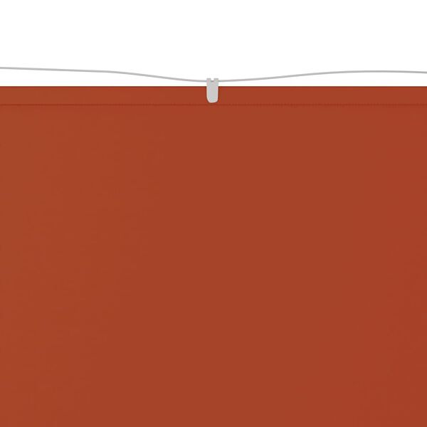 vidaXL Okomita tenda terakota 180 x 1000 cm od tkanine Oxford