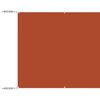 vidaXL Okomita tenda terakota 60 x 1000 cm od tkanine Oxford