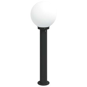 vidaXL Stupić za svjetlo 80 cm Crna IP44