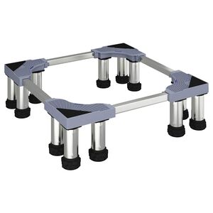 vidaXL Postolje za perilicu rublja Siva 67 x 67 x 21,5 cm