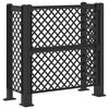 vidaXL Re&scaron;etak za kantu Antracit 123 x 47 x 114 cm PP