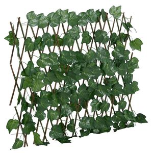 vidaXL Pro&scaron;iriva re&scaron;etka od lažnog li&scaron;ća grožđa zelena 190x60 cm