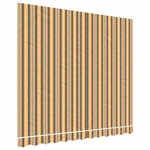 vidaXL Zamjenska tkanina za tendu narančasta i crna 280x245 cm poliester