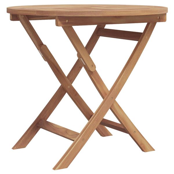 vidaXL Vrtni set za objed 3 pcs Smeđa Čvrsto drvo akacije