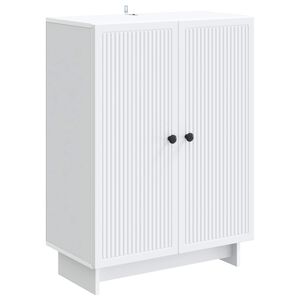 vidaXL Kreveta Bijela 66 x 34,5 x 90 cm Konstruirano drvo
