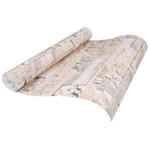 vidaXL 3D tapeta kamena Bež 10 x 0,53 m N woven tkanina