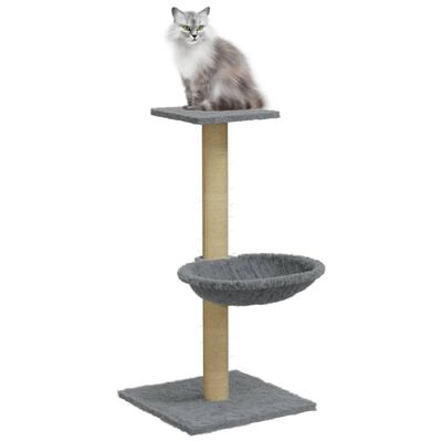 vidaXL Penjalica za mačke sa stupom za grebanje svjetlosiva 74 cm