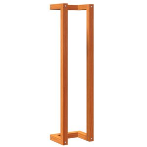 vidaXL Stalak za ručnike vo&scaron;tano smeđi 23x18x90 cm od masivne borovine