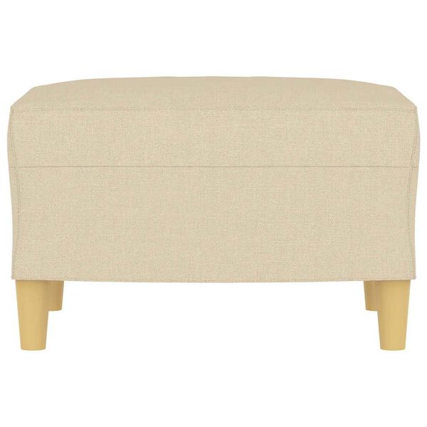 vidaXL Tabure krem 60 x 50 x 41 cm od tkanine