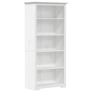 vidaXL Regal za knjige BODO bijeli 82x40x173 cm od masivne borovine