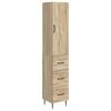 vidaXL Set ormara 2 kom. 33 x 34,5 x 90 cm Konstruirano drvo