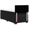 vidaXL Box spring krevet s madracem crni 100x200 cm bar&scaron;unasti