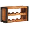 vidaXL Stalak za vino Smeđa 80 x 45 x 33 cm Čvrsto drvo akacije