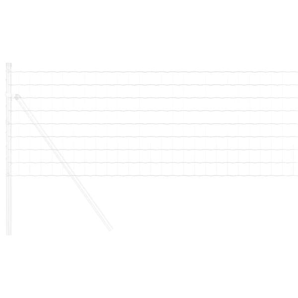 vidaXL Euro ograda 0,8 x 25 m Željezo prekriveno PVC-om