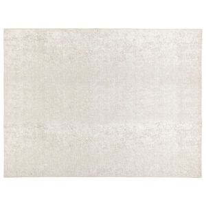 vidaXL Tepih Krem 300 x 400 cm 100% poliester 3 mm Mogu se prati
