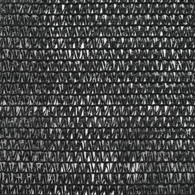 vidaXL Teniski zaslon HDPE 1,6 x 100 m crni