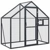 vidaXL Kavez za ptice antracit 179 x 100 x 185 cm aluminijski