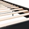 vidaXL Okvir za krevet crni 100x200 cm konstruirano drvo i metal