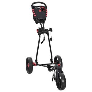vidaXL Golf Trolej Crna 110 x 60 x 132 cm Željezo