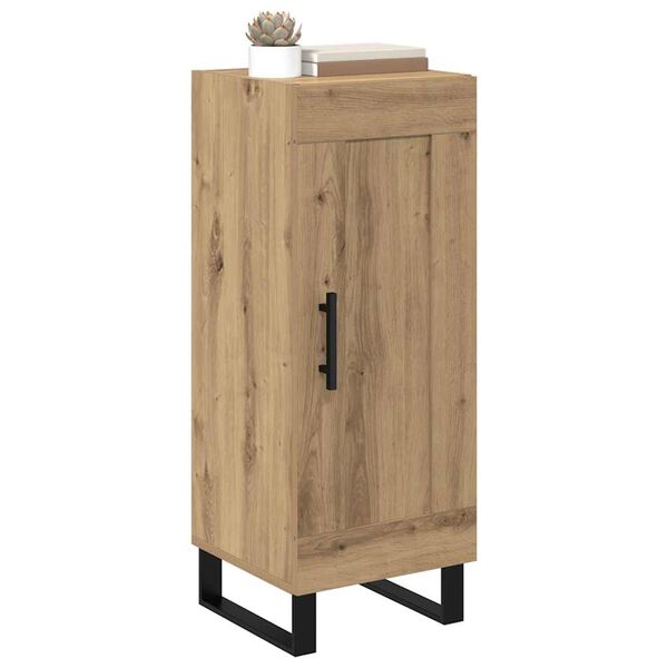 vidaXL Kreveta Umjetnički hrast 34,5 x 34 x 90 cm