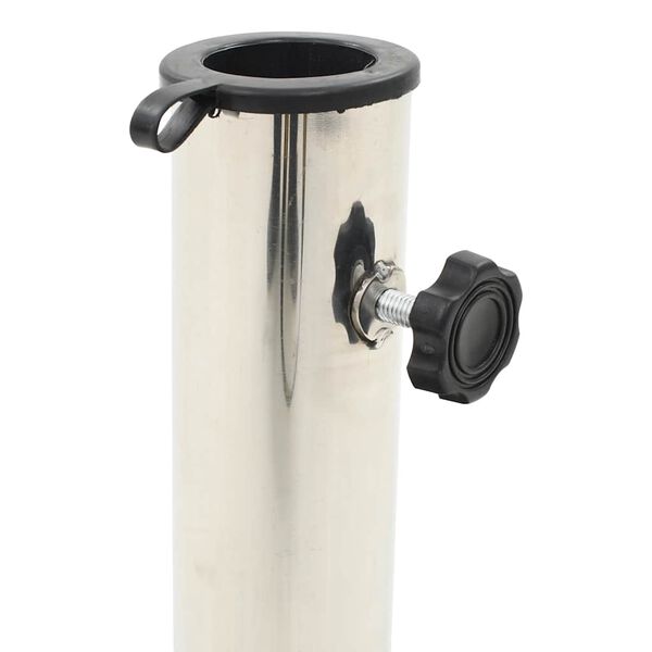 vidaXL Stalak za suncobran od granita 20 kg okrugli crni